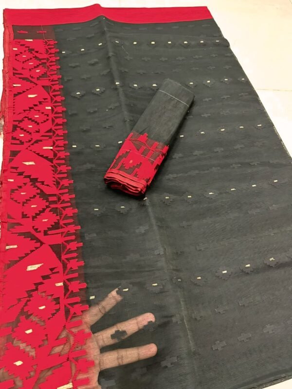 Dhakai Jamdani Saree