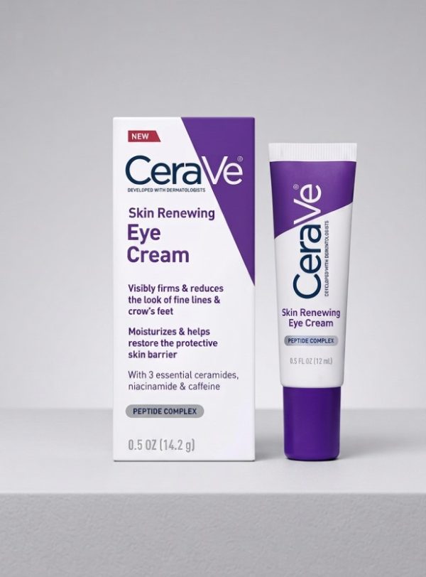 CeraVe Skin Renewing Eye Cream 14.2g Purple Tube